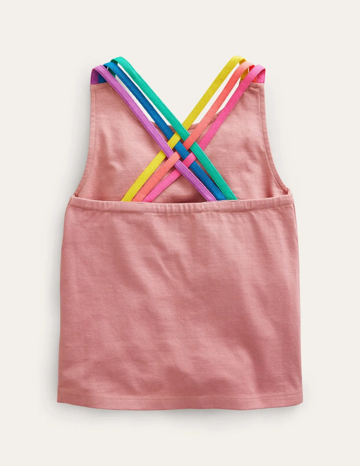 Outlet Coloured Strap Vest Girls Essentials