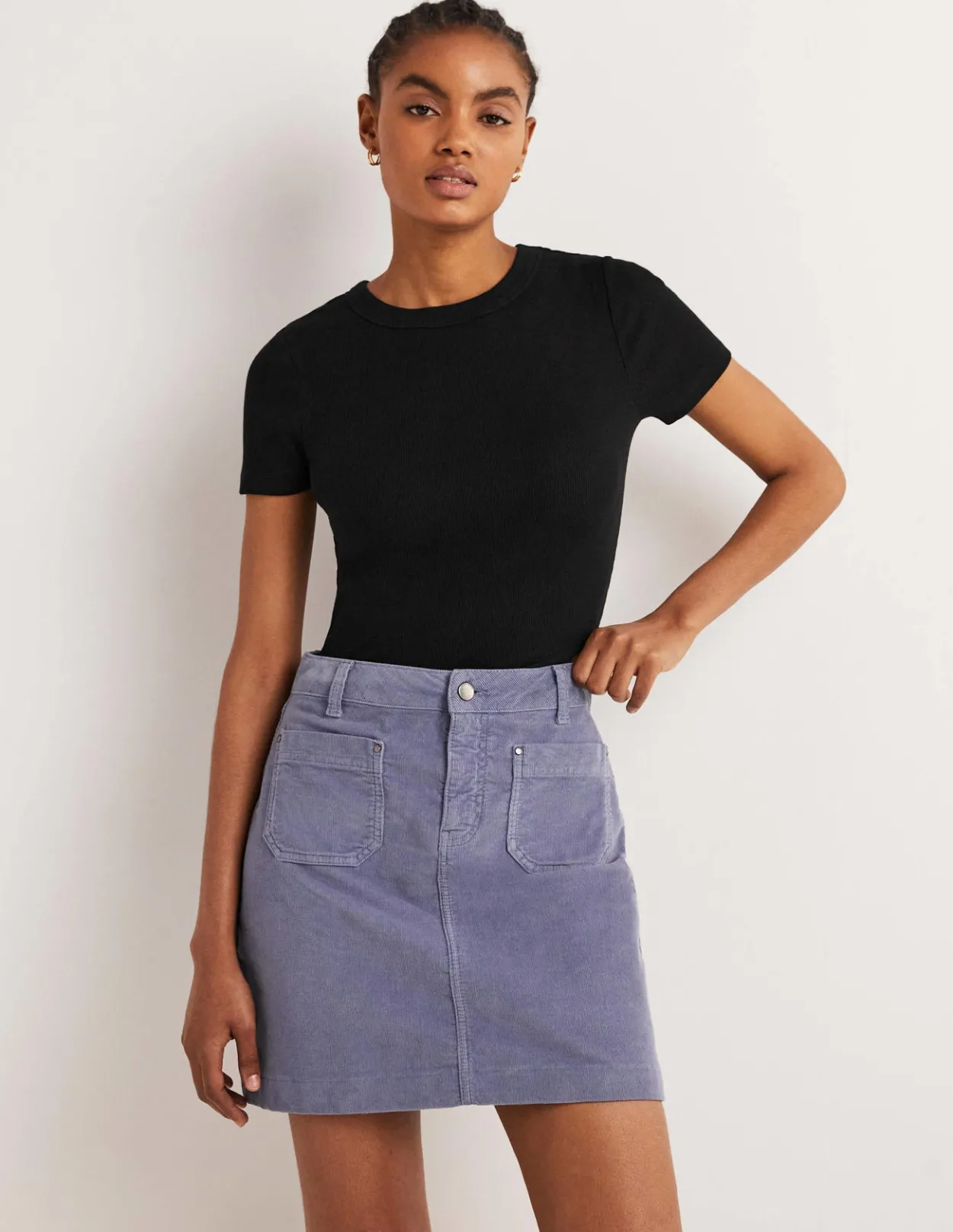 Sale Cotton Ribbed T-Shirt Women Tops & Blouses