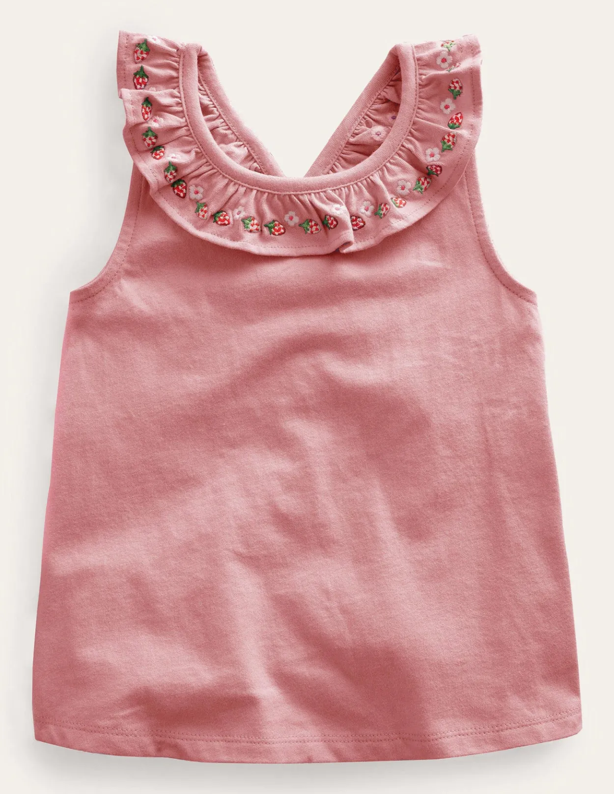 Online Cross-Back Vest Girls Tops & T-Shirts