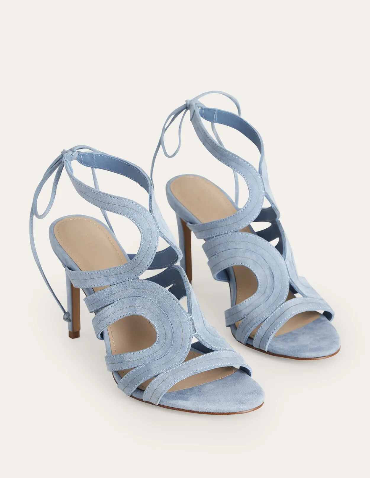 Discount Cut Out Heeled Sandals Women Sandals