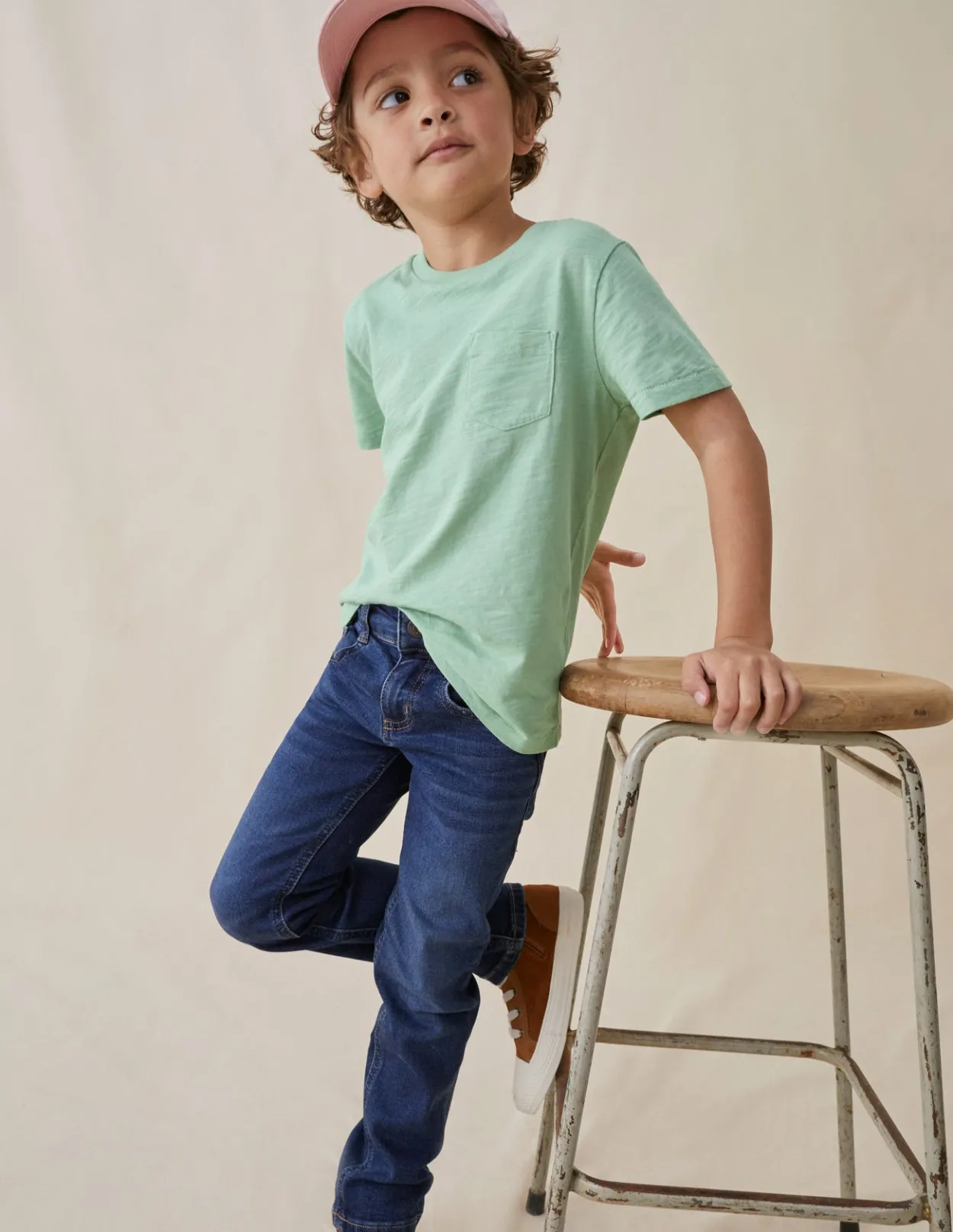 Outlet Denim Slim Leg Jeans Boys Trousers & Jeans