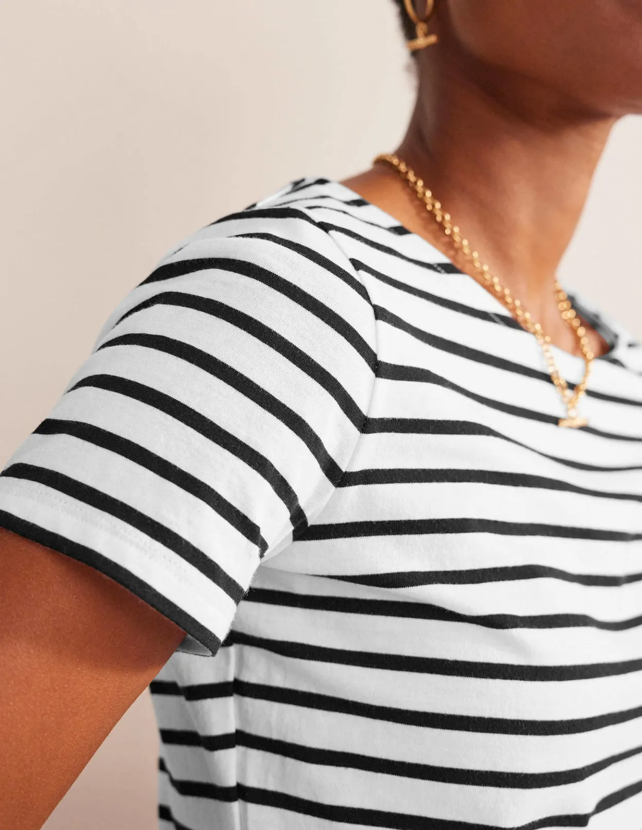 Online Ella Short Sleeve Breton Women T-Shirts & Vests