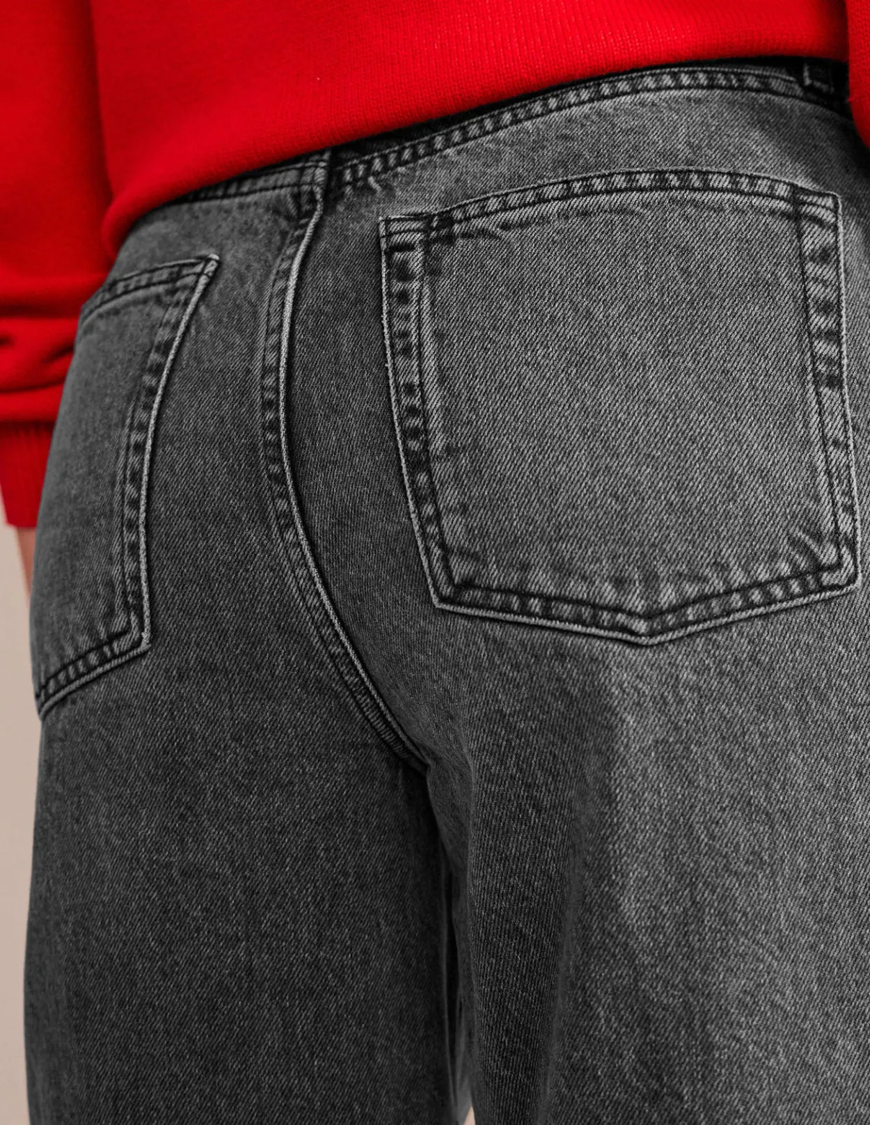 Hot High Rise '90S Tapered Jeans Women Jeans