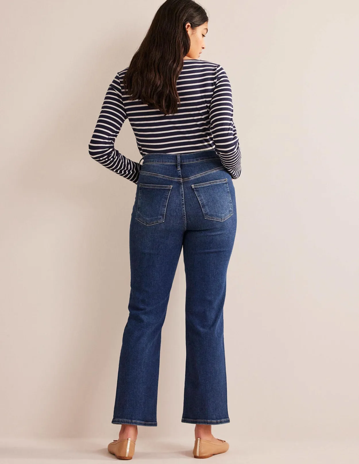 Sale High Rise True Straight Jeans Women Jeans