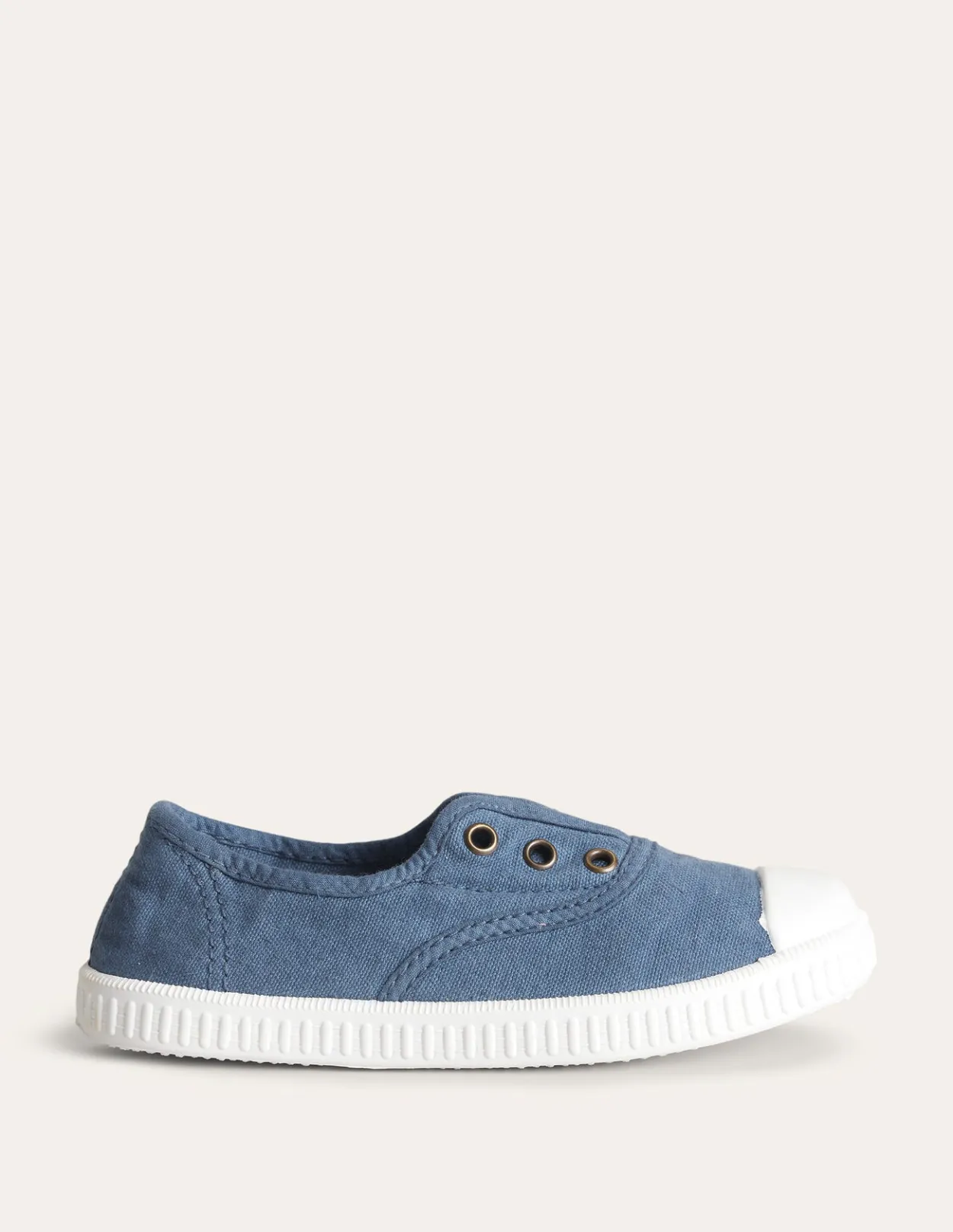 Fashion Laceless Canvas Pull-Ons Girls Essentials