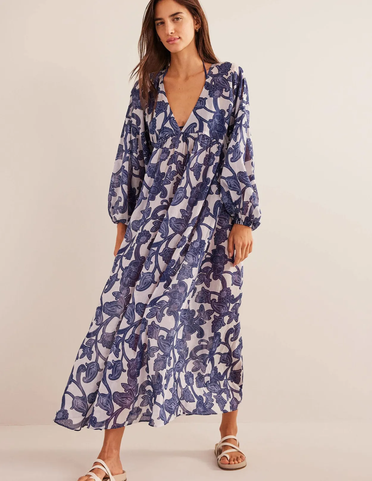 Clearance Maxi Empire Kaftan Dress Women Dresses