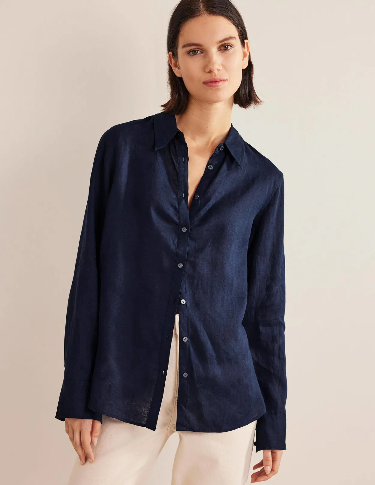 Shop New Linen Shirt Women Tops & Blouses