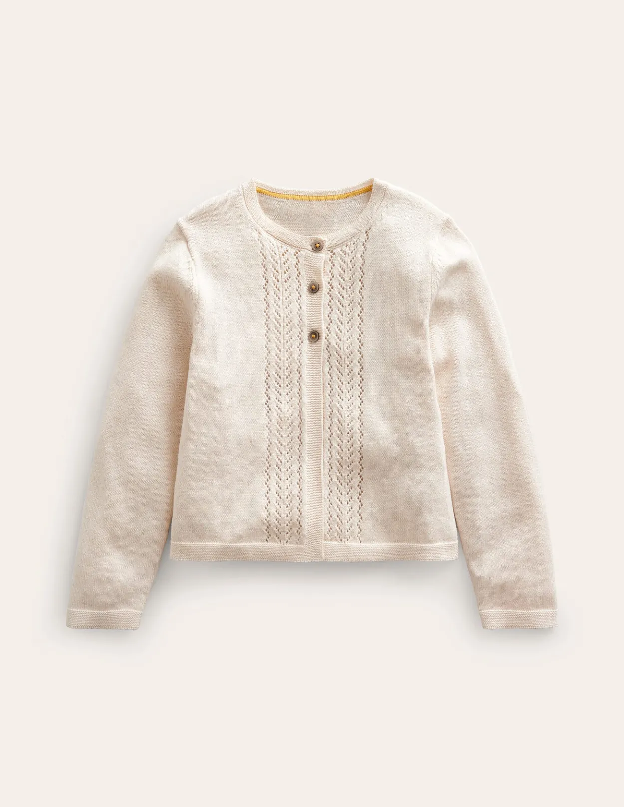 Sale Pointelle Cotton Cardigan Baby & Toddler Jumpers & Cardigans