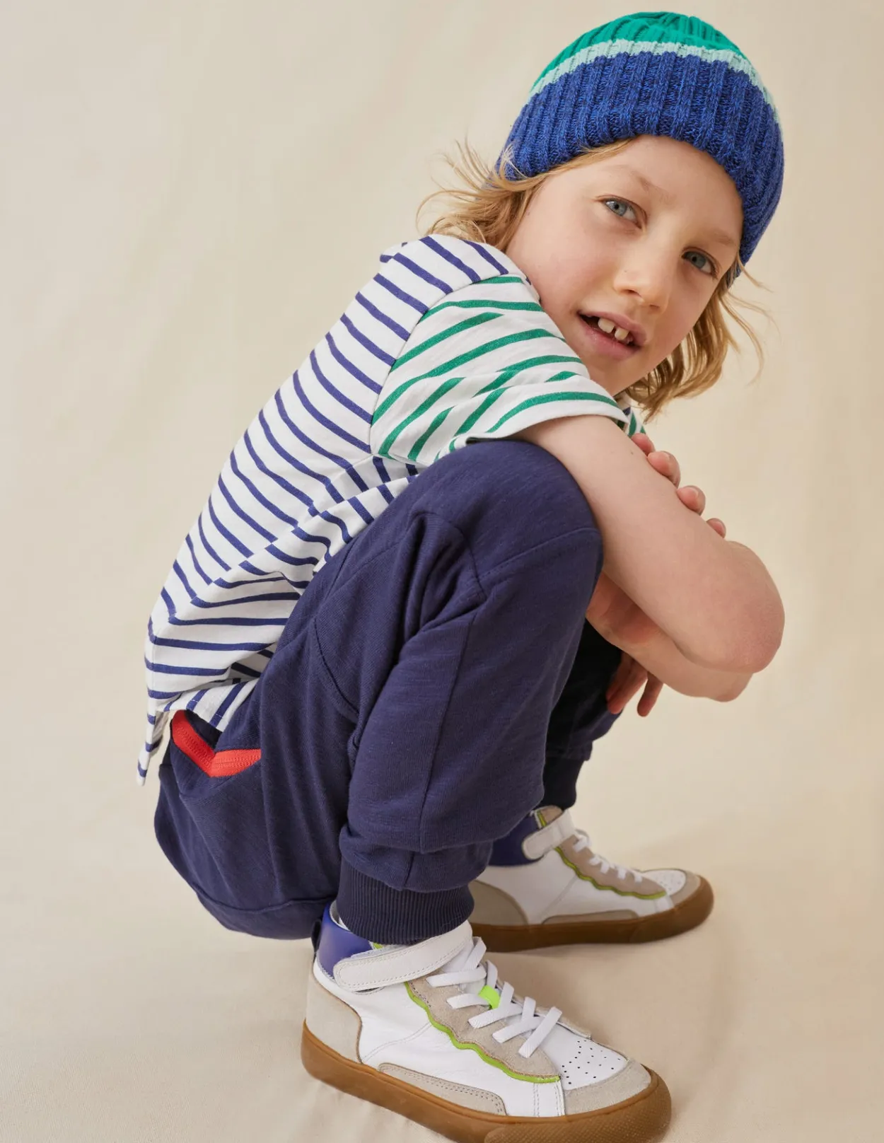 Clearance Reinforced Knee Joggers Boys Trousers & Jeans