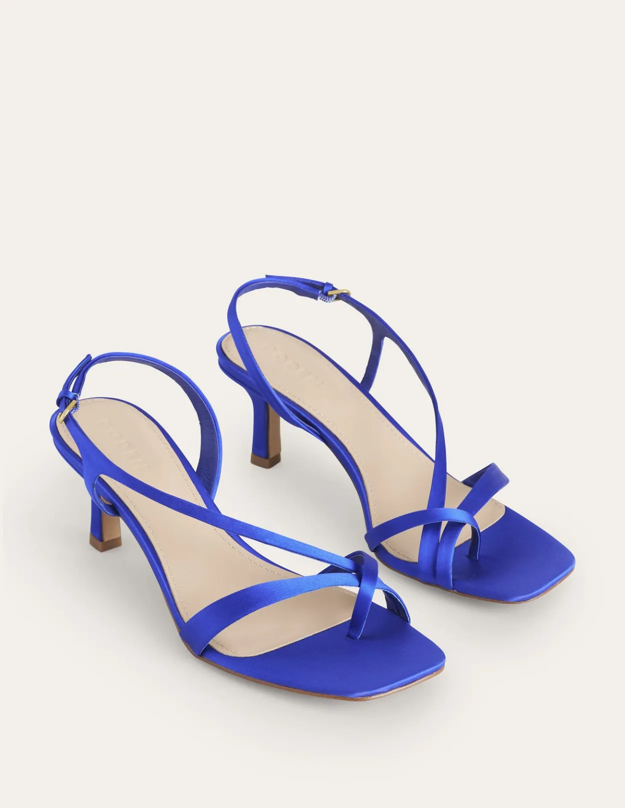 Store Satin Low-Heeled Sandals Women Sandals