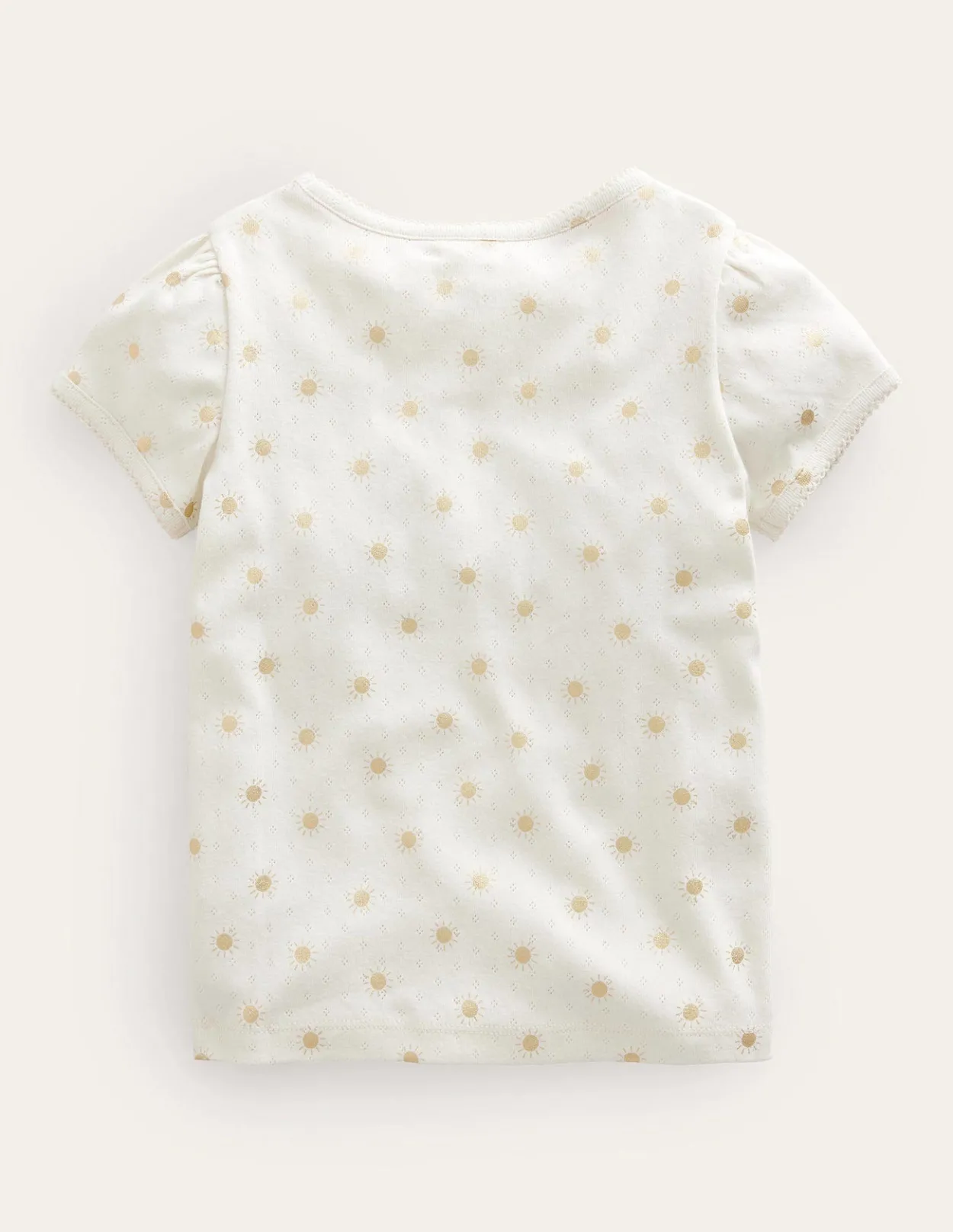 Discount Short-Sleeved Pointelle Top Baby & Toddler Tops & T-Shirts