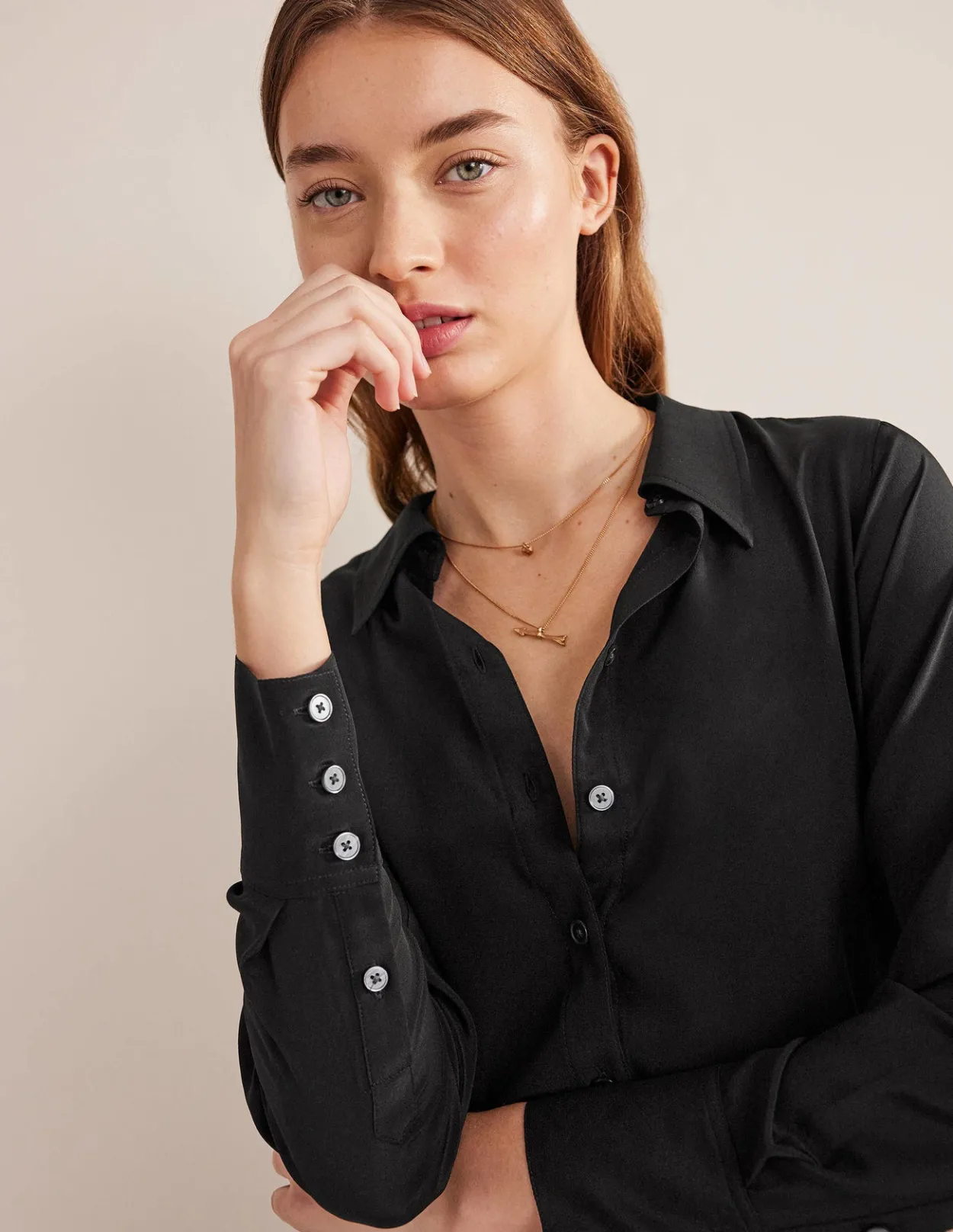 Cheap Silk Shirt Women Tops & Blouses