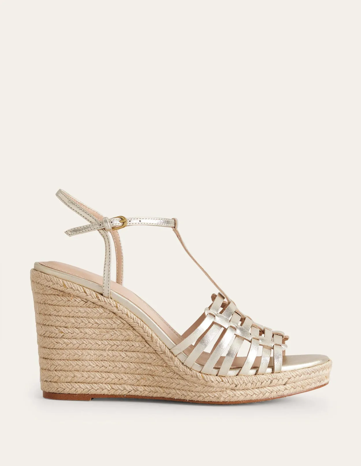 Clearance Strappy Espadrille Wedges Women Loafers