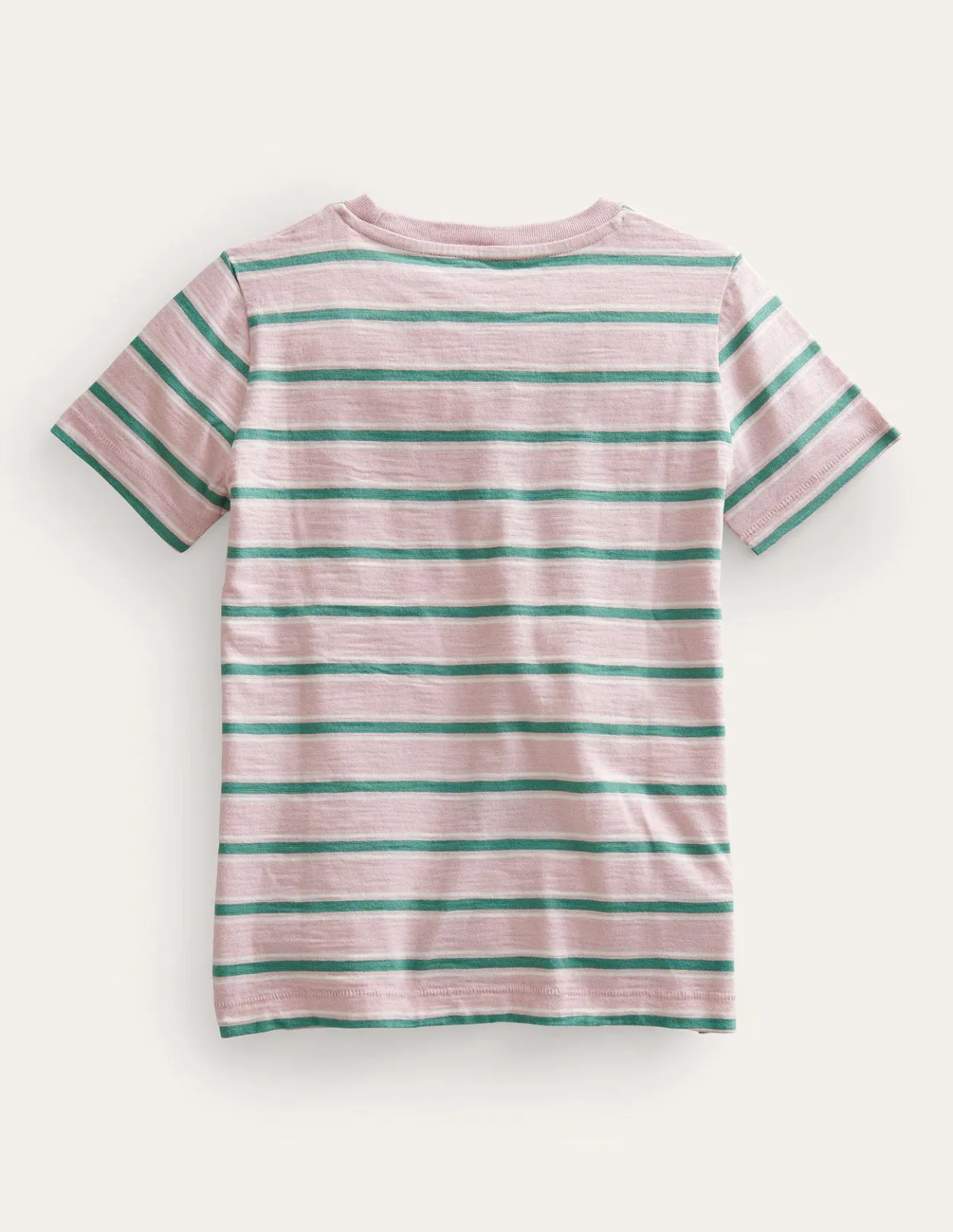 Sale Striped Washed Slub T-Shirt Girls Tops & T-Shirts