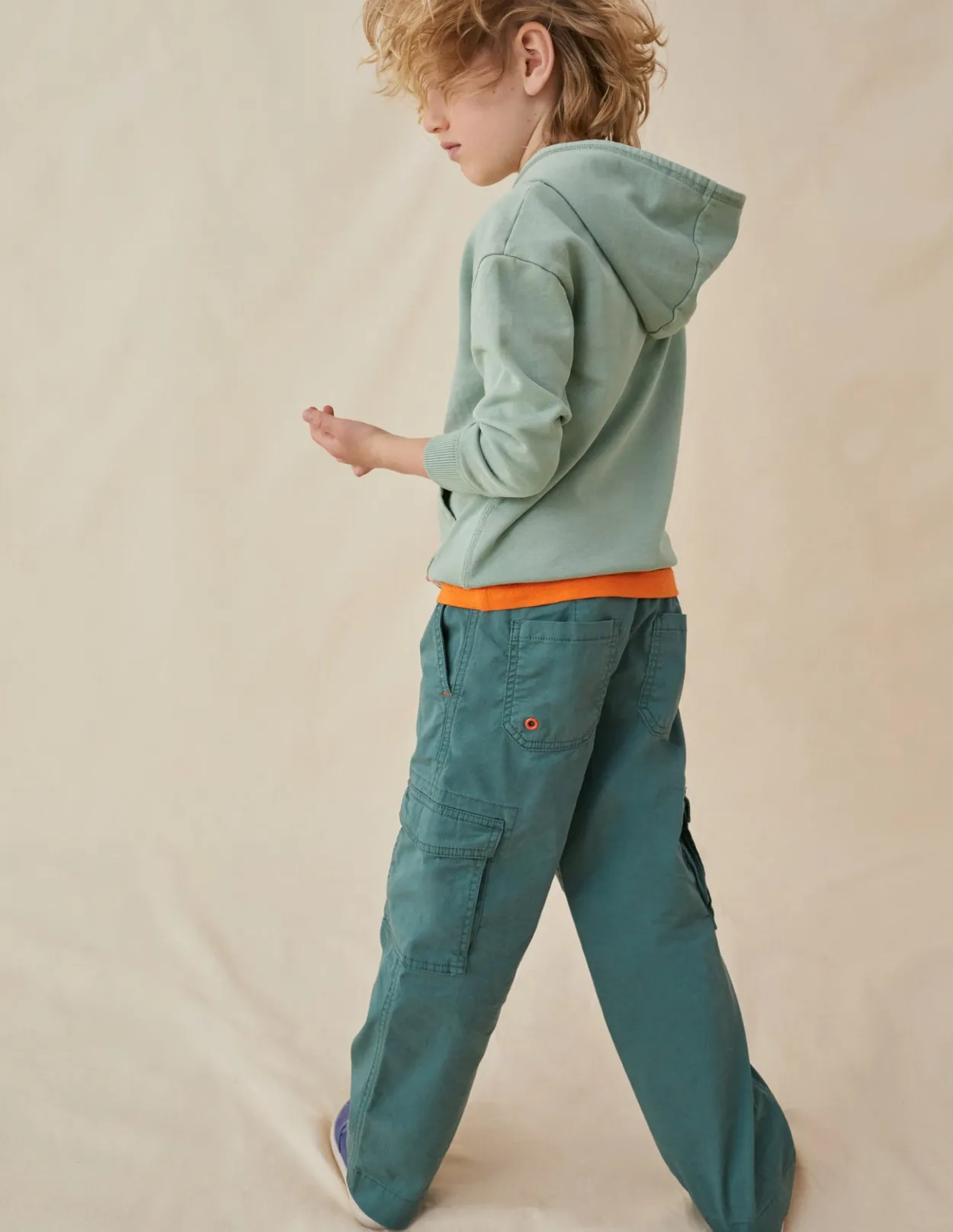 Store Wide Leg Cargos Boys Trousers & Jeans